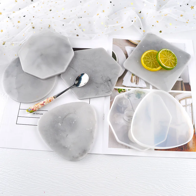 Coaster Mold Round - Đa Phong Cách Hình Học Coaster