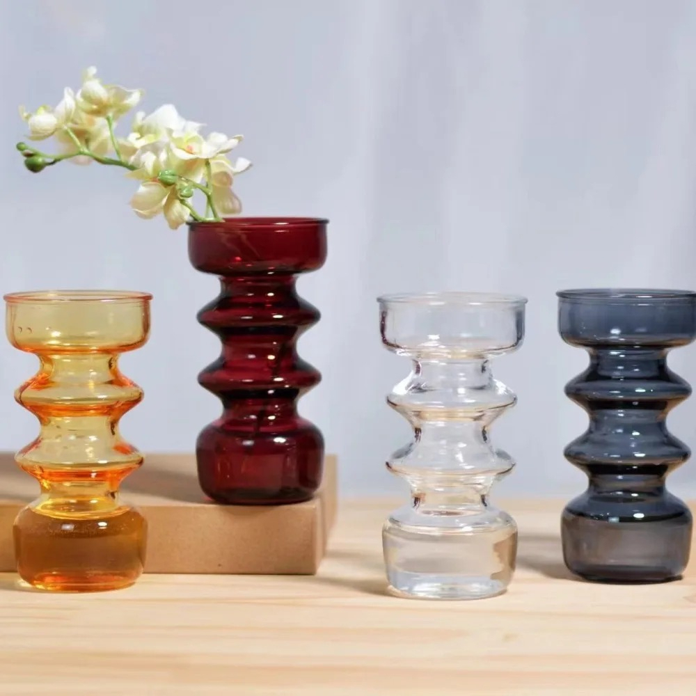 Colorful Vases Glass Ornaments - đánh giá và giá Dried Flower Bulk