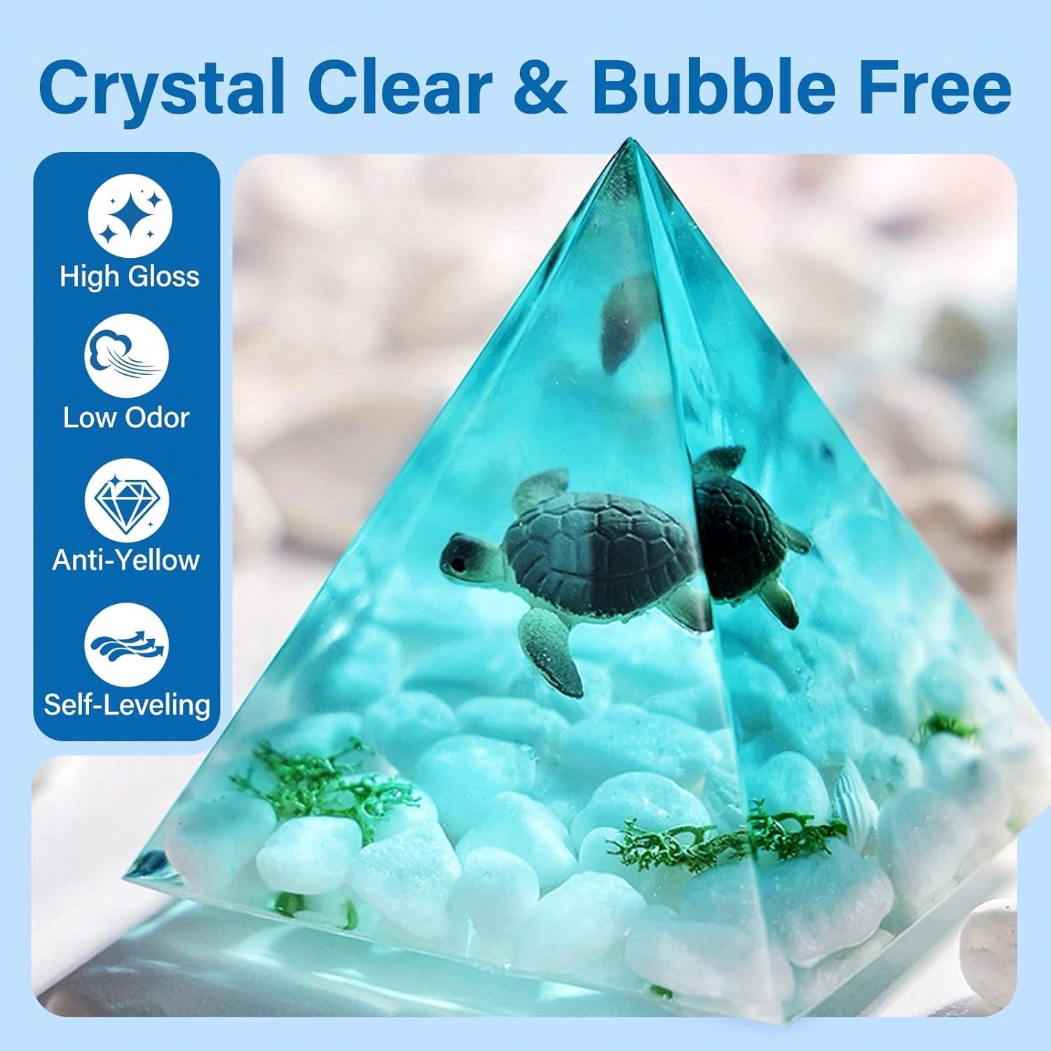 125ml/250ml Crystal Clear Cast - đánh giá và giá Resin Jewelry Kit