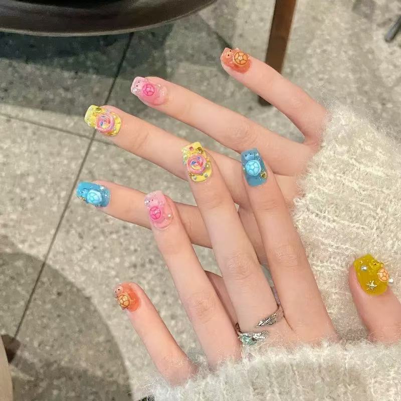 100 Mini Colorful Turtle Resin - đánh giá và giá Resin Crafts