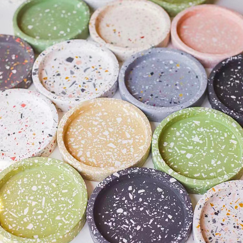 Xi Măng Khay Tròn Khuôn Nhựa C - đánh giá và giá Coaster Mold Round