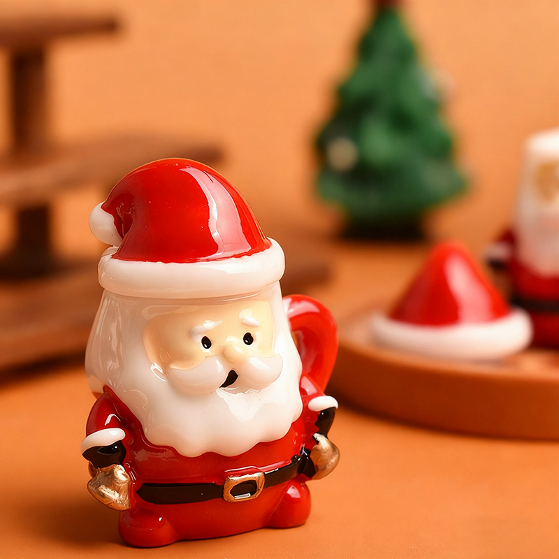Mini Santa Teacup Ornament - R - đánh giá và giá Resin Crafts