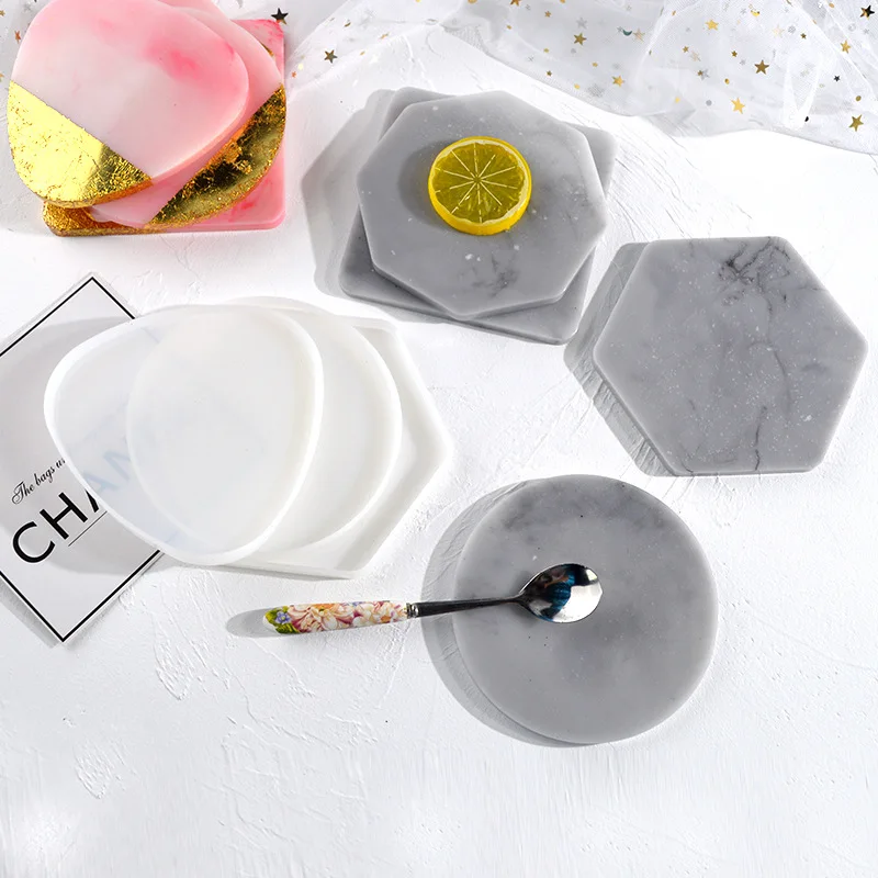 Đa Phong Cách Hình Học Coaster - đánh giá và giá Coaster Mold Round