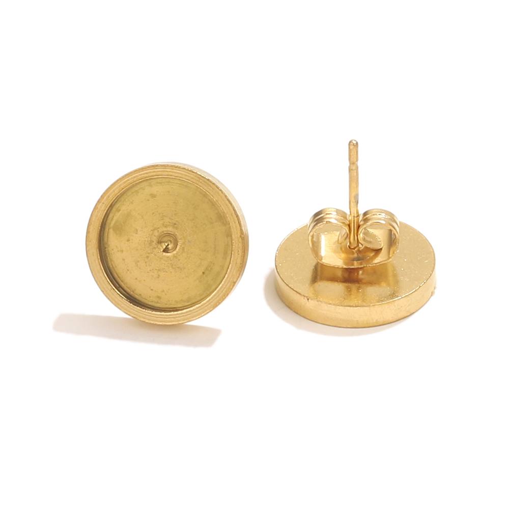 10pcs Stainless Steel Gold Ear - đánh giá và giá Resin Jewelry Kit