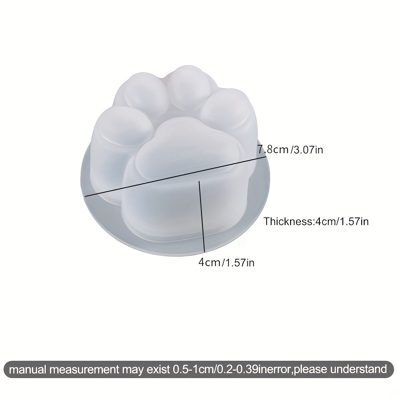 1 Large Cat Paw Silicone Mold， - đánh giá và giá Resin Craft Ideas